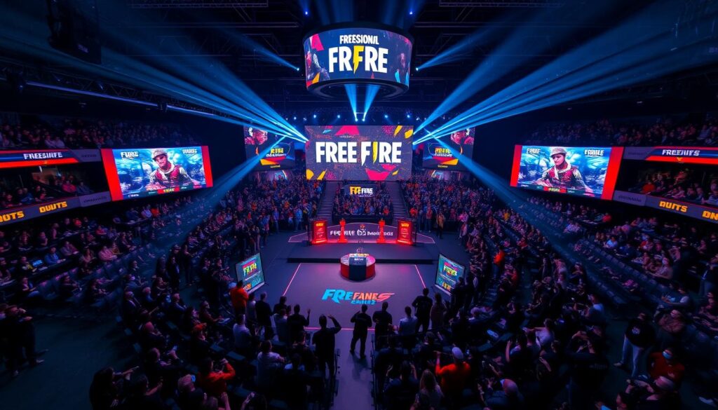 Torneo profesional de Free Fire con equipos compitiendo por grandes premios Torneo profesional de Free Fire con equipos compitiendo por grandes premios